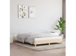 The Living Store Rete Crema 140X200 Cm In Tessuto
