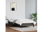 The Living Store Struttura Letto Grigia 90X190 Cm In Ecopelle