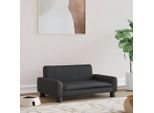 The Living Store Letto Per Cani Nero 70X45X30 Cm Similcuoio