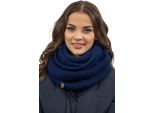Vivisence Loop Ladies For Winter One Size - Sciarpa Calda Donna Sciarpa Invernale Classica Sciarpa Tubolare Autunnale Accogliente Sciarpa Da Donna Xxl - Blu Scuro