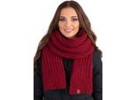 Sciarpa Invernale Da Donna Vivisence, Caldo E Accogliente Copricollo Per L'inverno E L'autunno, Calda Sciarpa Spessa, Classica Sciarpa Invernale Da Donna, Eu, Bordeaux, Taglia Unica