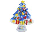 Ag712B Albero Di Natale In Feltro 100Cm Fai Da Te