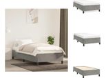 Vidaxl Struttura Letto Grigio Chiaro 80X200 Cm In Velluto - Letti E Strutture Letto
