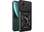 Custodia Blindata Hybrid Armor Camshield Per Infinix Zero Ultra Con Copertura Della Fotocamera - Nero