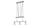 Lampadario Levisto Argento Trio 371010307