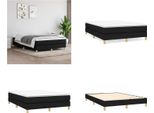 Vidaxl Letto Boxspring Nero 140X200 Cm In Tessuto - Letto Boxspring - Boxspringbetten - Bett - SchlafzimmermöBel