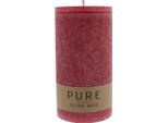 Candela In Cera D'oliva Pure - Rosso Carminio 130X70