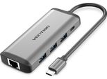 Docking Usb Type-C Vention Cndhb/ 1Xhdmi/ 3Xusb/ 1Xusb Type-C Pd/ 1Xrj45/ 1Xlettore Di Schede/ Grigio