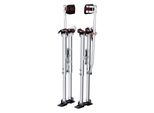 Trampoli In Alluminio - Costruzione Di Soffitti E Muri A Secco - Regolabile In Altezza - Portata Di 103 Kg - Lavori Di Pittura E Lavori In Casa - Misura Dei Piedi 27-29 Cm - Uso Versatile