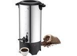 Distributore Di Acqua Calda In Acciaio Inox - Distributore Di Bevande Calde - Vaso Da 50 Tazze Di Vin Brulé