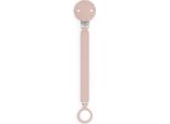 Suavinex, Catena Portaciuccio In Silicone, Fascia Portaciuccio, Per Bambini +0 Mesi, Morbida E Flessibile, Design Monopezzo, Clip Portaciuccio Morbida E Flessibile, Wonder Mauve Chalk
