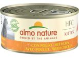 Almo Nature Hfc Naturale Kitten & Huhn 150Gx24