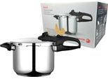Fagor Duo 6 Pentola A Pressione A Induzione 6 Litri, Superveloce, Acciaio Inox 18/10, 2 Impostazioni Di Pressione