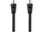 Nilox Cavo Antenna Coassiale 5 Metri Maschio-Maschio Per Tv Digitale E Satellitare