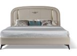Letto Di Design Camera Da Letto Tessuto Pelle Imbottitura Hotel Letti Moderni 180X200Cm