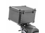 Moto Alu Top Case Bagtecs XB100 Alluminio Universale 100 Litri Nero