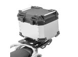 Bauletto Moto Alluminio Bagtecs XB35 Alluminio Universale 35 Litri Nero-Argento