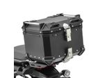 Bauletto Moto Alluminio Bagtecs XB35 Alluminio Universale 35 Litri Nero