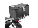 Bauletto Moto Alluminio Bagtecs XB55 Alluminio Universale 55 Litri Nero