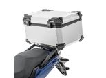 Moto Alluminio Top Case Bagtecs XB65 Alluminio Universale 65 Litri Argento