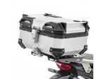 Bauletto Moto Alluminio Bagtecs XB22 Alluminio Universale 22 Litri Argento