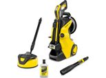 KäRcher K 5 Premium Smart Control Flex Home, Verticale, Elettrico, 10 M, 5 M, Nero, Giallo, IPX5