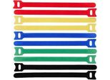 Lanview LVT-CABLESTRAPS1512-10MULTI Fascette In Polipropilene (Pp) Polipropilene (Pp) Multicolore 10 Pezzo/I
