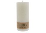 Candela Di Cera D'oliva Pure - Naturale 130X60 Confezione Da 4 Pz
