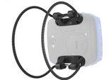 Mares Quad Bungee Mount Trasparente Trasparente Taglia Unica