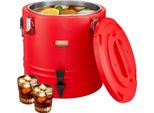 Vevor Distributore Di Bevande Isolato 30 L Distributore Di Bevande Termiche Per Bevande Calde E Fredde Con Rubinetto, Brocca Refrigerante Per Uso Alimentare Con Interno In Acciaio Inox 304, Per Tè Caffè Ristorante