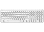 Signature Slim Wireless K950, Tastiera Grigio-Bianca