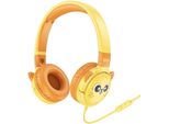 Cuffie A Filo Hoco Jack 3,5 Mm Per Bambini Con Microfono W61 Giallo Sole