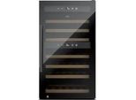 CASO Weinkühlschrank 726 WineExclusive 66 Smart, Energieeffizienz: G (A-G), schwarz, B:60cm H:103,5cm T:63,5cm, Weinkühlschränke