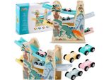 Scivolo In Legno Con Macchinine RK-867 Ricokids