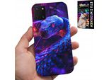 Custodia Per Samsung Galaxy A81 - Serpente Cobra Serpente A Sonagli Custodia Rettile + Pellicola