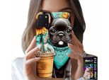 Custodia Per Samsung Galaxy A81 - Bulldog Coffi Love, Girasoli, Custodia Psi