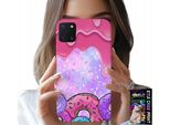 Custodia Per Samsung Galaxy A81 - Ciambelle Dolci Con Glassa Sullo Sfondo + Vetro