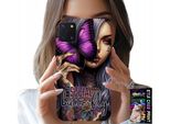Custodia Per Samsung Galaxy A81 - Anti Social Butterfly Pink Butterfly + Vetro