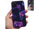 Custodia Per Samsung Galaxy A81 - Custodia Per Giocatori, Design Dei Giochi + Vetro