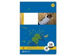 Staufen® Style 040416020 Heft LIN20 - A4 16 Blatt 80G/Qm Blanko