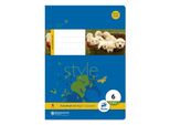Staufen® Style 040516005 Heft LIN5 - A5, 16 Blatt, 80 G/Qm, Kariert