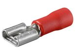 Goobay Ricettacolo Per Lama Rosso 2,8 Mm X 0,8 Mm 0,5 Mm 1 Mm (100 Pezzi)