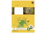 Staufen® Style 040432022 Heft LIN26 - A4 32 Blatt 80G/Qm 5Mm Kariert Mit Rand