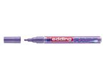 Edding 751-9-078 751 Pennarello Lucido Creativo - 1 - 2 Mm, Viola-Metallizzato