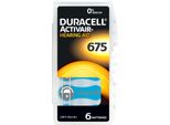 Duracell Activair Zinc Air 675 1,45 V (6 Blister)