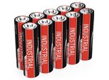 Ansmann Batteria Alcalina Industriale Mignon Aa / LR6 / 1,5V (Set Di 10)