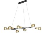 Trio-Leuchten Cross Lampada A Sospensione Wht 91X150X45 Cm Nero Lampada A Sospensione