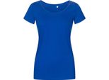 X.O By Promodoro 1545 | Maglietta Donna A Girocollo, Cotone Pettinato - Colore: Azzurro - Taglia: S