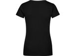 X.O By Promodoro 1525 | Maglietta Donna Con Scollo A V, Cotone Pettinato - Colore: Nero - Taglia: 3XL