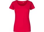 X.O By Promodoro 1545 | Maglietta Donna A Girocollo, Cotone Pettinato - Colore: Bright Rose - Taglia: L